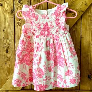 Gap Floral print baby dress SZ 6-12mo